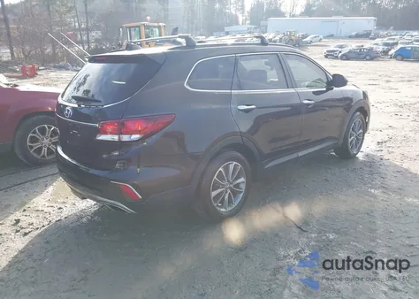 2017 Hyundai Santa Fe Se from USA, damaged, VIN KM8SM4HFXHU168998